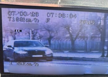 Mergea ca racheta pe un bulevard din Craiova