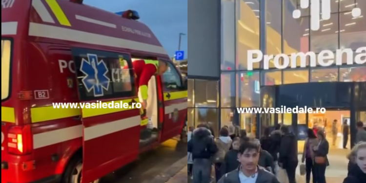 Panică totală la Promenada Craiova! Spray lacrimogen, femei leșinate și copii speriați