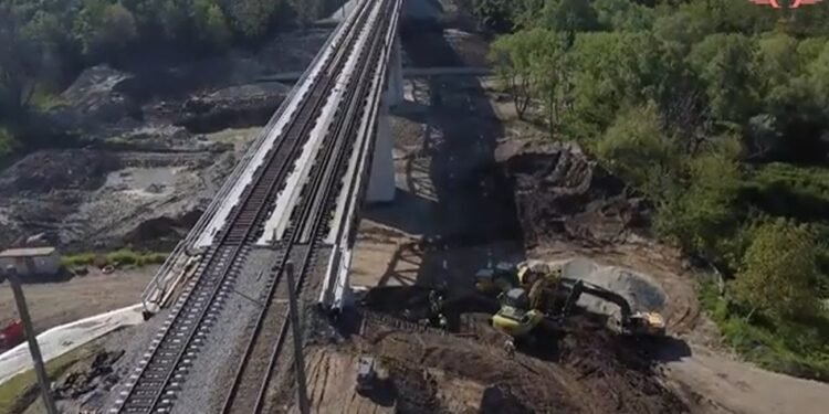 Când va fi gata viaductul de la Cârcea