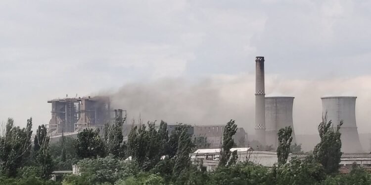Craiova, din nou acoperită cu cenușă