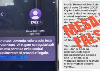 Țepe în numele primăriilor din Gorj! Escrocii cer bani pentru amenzi și taxe de parcare prin mesaje false