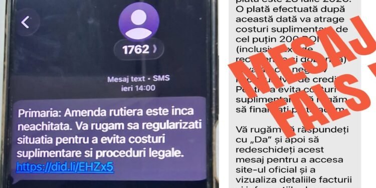 Țepe în numele primăriilor din Gorj! Escrocii cer bani pentru amenzi și taxe de parcare prin mesaje false