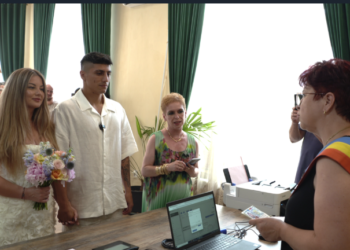 Juan Bauza s-a însurat cu Francesca la Craiova
