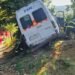 Microbuz cu fotbaliști, izbit de copac. Ropotan resuscitat. Un deces!