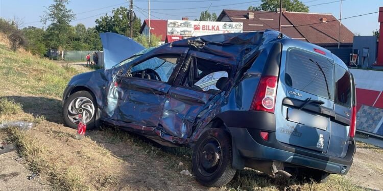 Impact între șoferi gorjeni, la Filiași. Unul nu a supraviețuit!