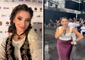 „Sunt doar un copil din Rovinari”. Larisa Cârlugea, pe scena Festivalului „Mamaia”, răspunde celor care au întrebat de ce nu a purtat costumul popular la repetiții