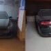 Mașini fără numere în parcarea subterană din Târgu Jiu
