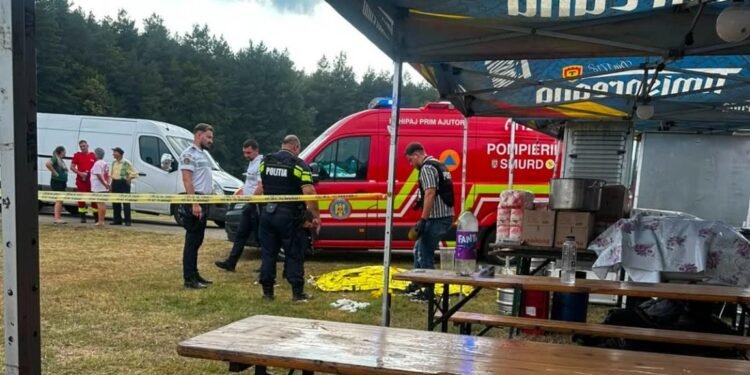 Electrocutat la Zilele comunei. Anchete în loc de petrecere!
