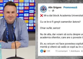 Un „block” pe Facebook a pus în mișcare oficialii Universității Craiova! Patru oficiali au intervenit după postarea unui jurnalist