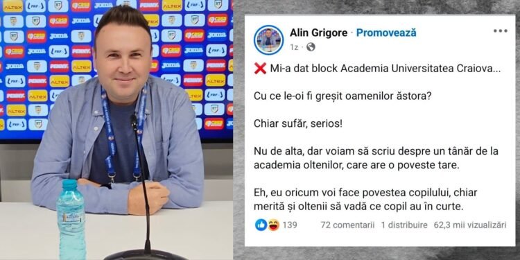 Un „block” pe Facebook a pus în mișcare oficialii Universității Craiova! Patru oficiali au intervenit după postarea unui jurnalist