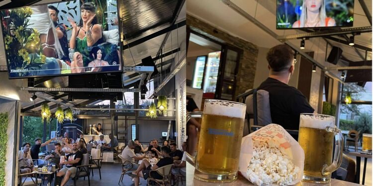 Nebunie pe terase! Insula Iubirii a scos oamenii din case mai ceva ca fotbalul. HoReCa, marea câștigătoare