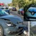 Impact violent la Hanul Doctorului, în Craiova. Trei persoane au ajuns la spital