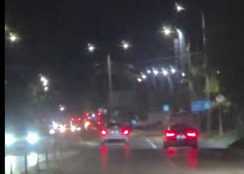 Liniuțe pe Centura Târgu Jiului, noaptea. 154 km/h pe contrasens, cu farurile stinse!