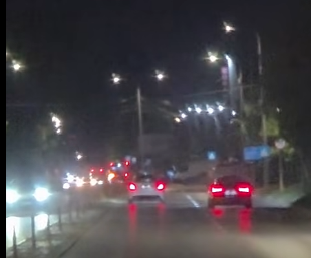 Liniuțe pe Centura Târgu Jiului, noaptea. 154 km/h pe contrasens, cu farurile stinse!