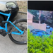 Bicicletă electrică furată în Craiova, ziua în amiaza mare. Hoțul, surprins de camere