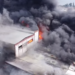Incendiu uriaș la fabrică! Hala de 20.000 mp, cuprinsă de flăcări