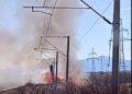 Trenuri oprite din cauza unui incendiu. Anunțul Regionalei CF Craiova!