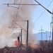 Trenuri oprite din cauza unui incendiu. Anunțul Regionalei CF Craiova!
