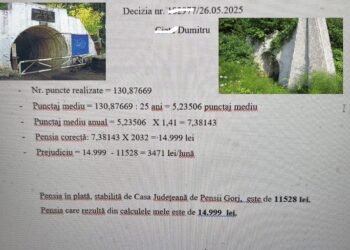 Apreciați după pensionare. Mineri cu pensii de 2-3 mii de euro!