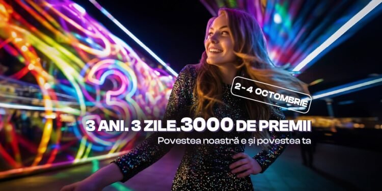 3 zile de distracție la Promenada Craiova: 3.000 de premii și concert Iuliana Beregoi