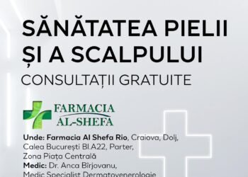 Consultații dermatologice gratuite în Craiova, pe 28 și 29 octombrie. Unde se pot programa pacienții