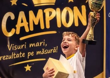 Un băiat din Motru, cel mai bun dintre sute de copii