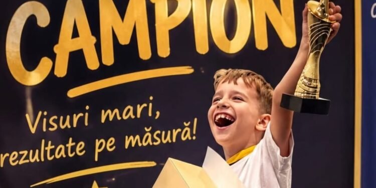 Un băiat din Motru, cel mai bun dintre sute de copii