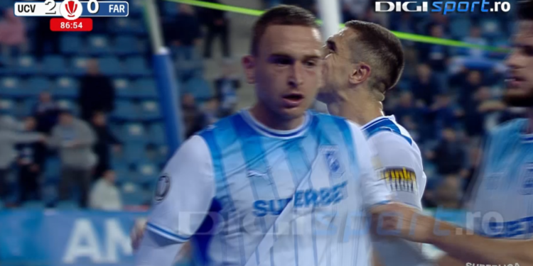Universitatea Craiova – Farul 2-0! Oltenii au lovit la început și au dat lovitura decisivă pe final