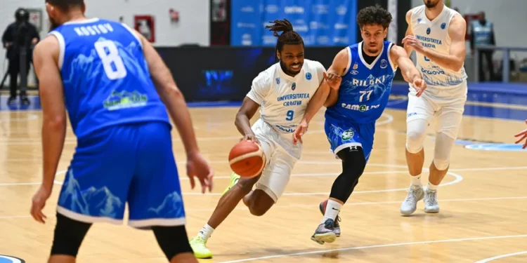 SCMU Craiova, prima victorie în FIBA Europe Cup! Spectacol ofensiv și 103 puncte cu Rilski Sportist