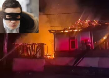 Casa preotului Runcanu, mistuită de flăcări. Un celebru actor era înăuntru!