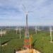 Gigantul care a răsărit într-o fostă zonă minieră. Turbina eoliană de 365 de metri, aproape cât turnul TV din Berlin