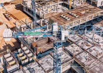Spitalul Regional de Urgență Craiova a înghițit deja aproape 100.000 de metri cubi de beton! Cât s-a construit până acum pe cel mai mare șantier medical din România