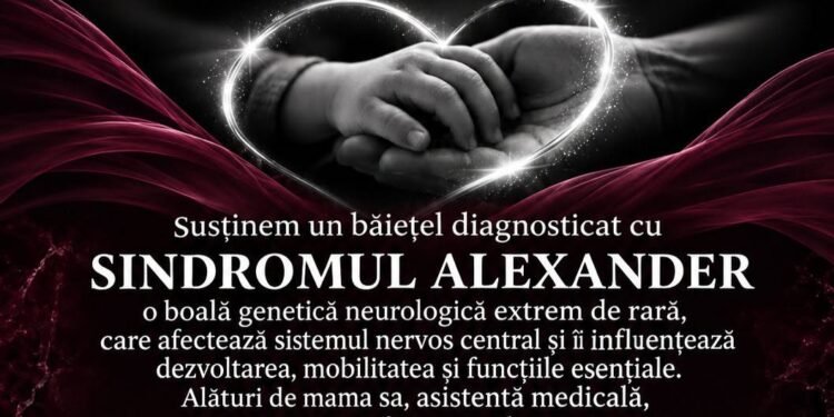 Un băiețel din România, ajutat de oameni cu suflet! Mama lui îl crește singură și luptă pentru tratamentul unei boli extrem de rare