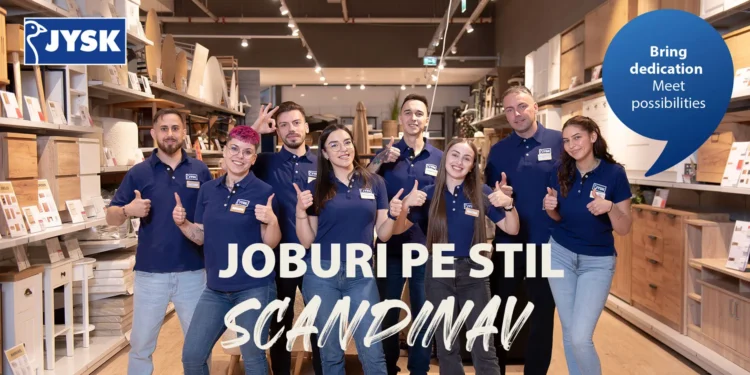 JYSK face angajări la Băilești! Se caută asistent de vânzări cu program part-time
